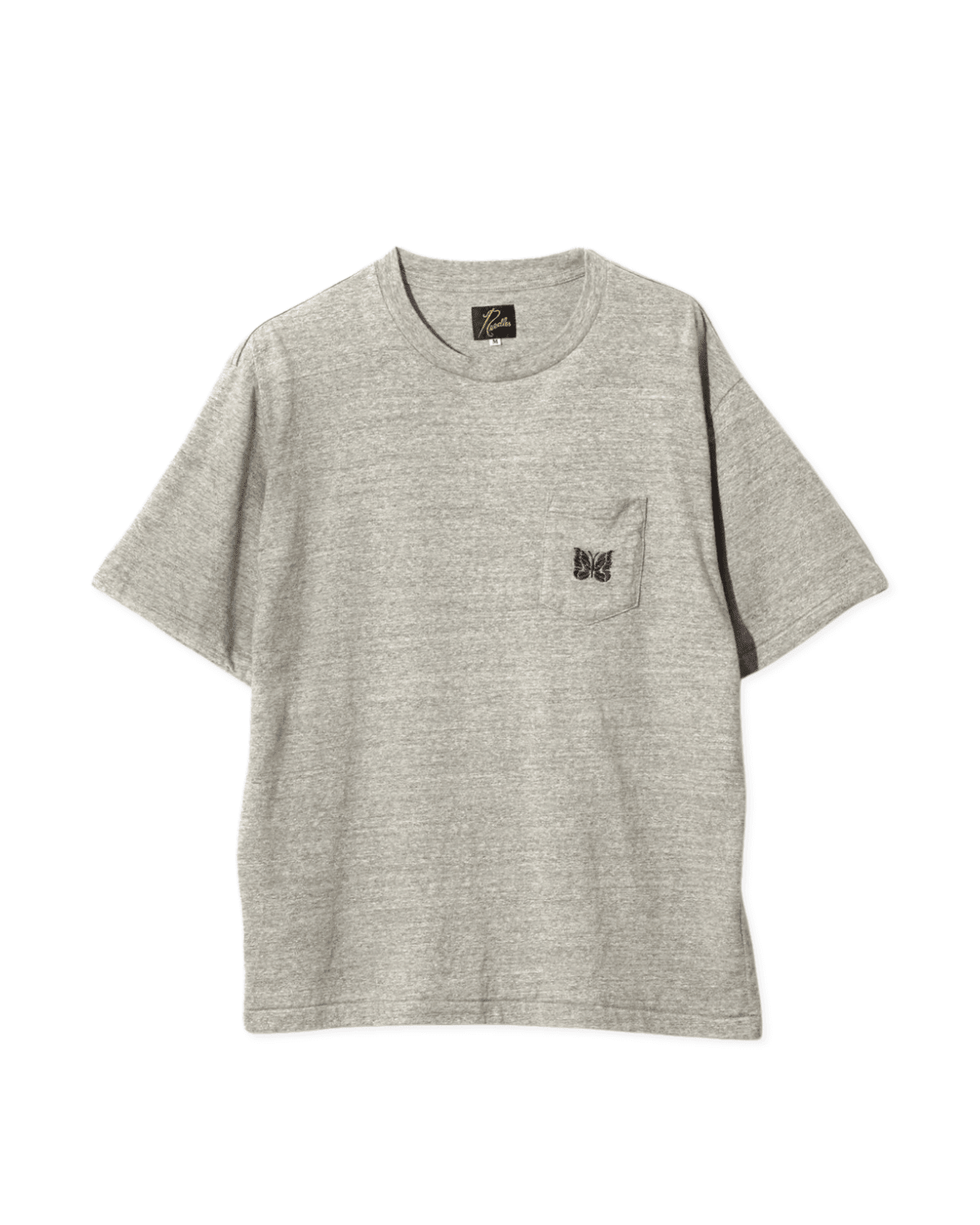 S/S Pocket Tee - Cotton Jersey H. Grey - LIKELIHOOD