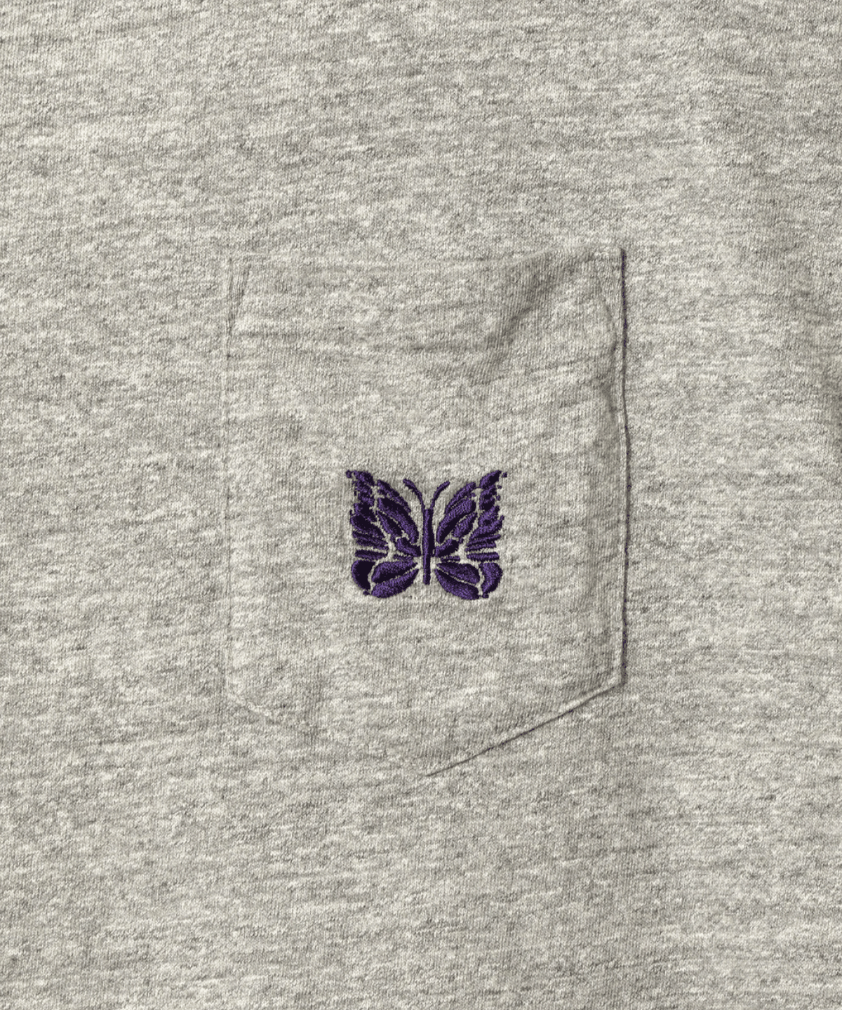 S/S Pocket Tee - Cotton Jersey H. Grey - LIKELIHOOD
