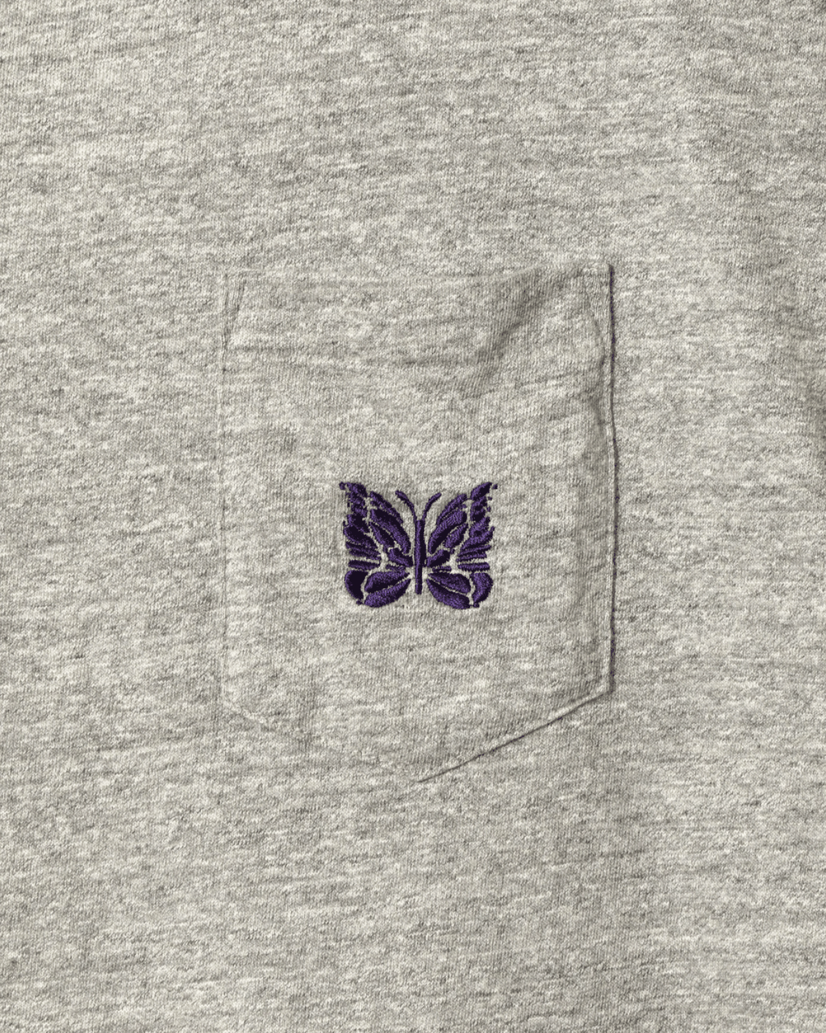 S/S Pocket Tee - Cotton Jersey H. Grey - LIKELIHOOD