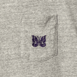 S/S Pocket Tee - Cotton Jersey H. Grey - LIKELIHOOD