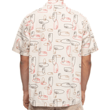 S/S Sumor Shirt OUTLINE PRINT, WAX - LIKELIHOOD