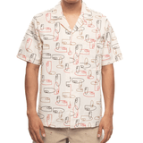 S/S Sumor Shirt OUTLINE PRINT, WAX - LIKELIHOOD
