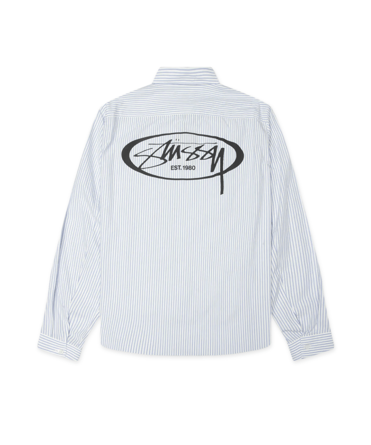 Standard LS Shirt Logo Blue Stripe - LIKELIHOOD