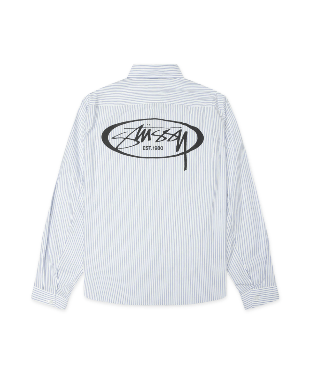 Standard LS Shirt Logo Blue Stripe - LIKELIHOOD