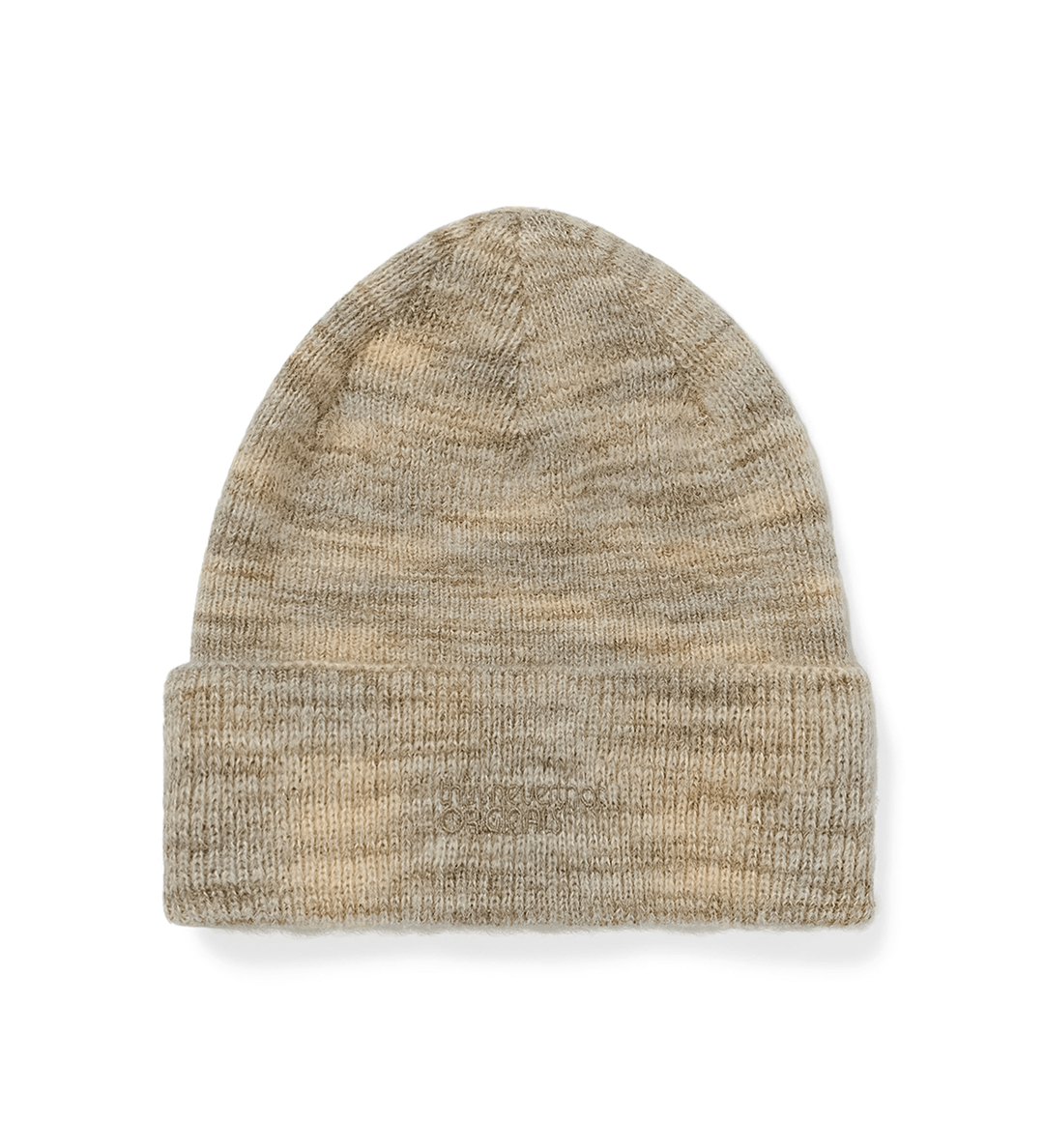 Static Knit Beanie Beige - LIKELIHOOD
