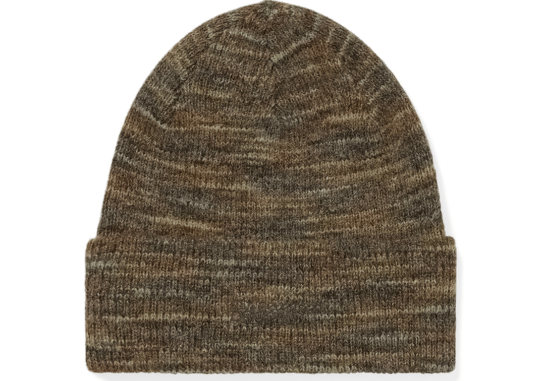 Static Knit Beanie Olive - LIKELIHOOD