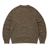 Static Knit Sweater Olive - LIKELIHOOD