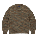 Static Knit Sweater Olive - LIKELIHOOD