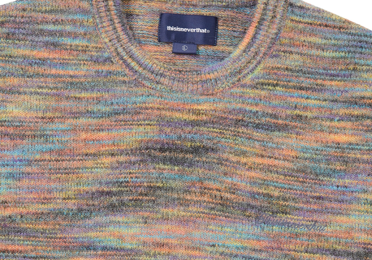 Static Knit Sweater Rainbow - LIKELIHOOD
