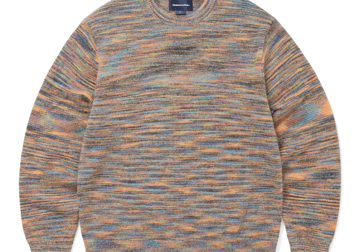 Static Knit Sweater Rainbow - LIKELIHOOD