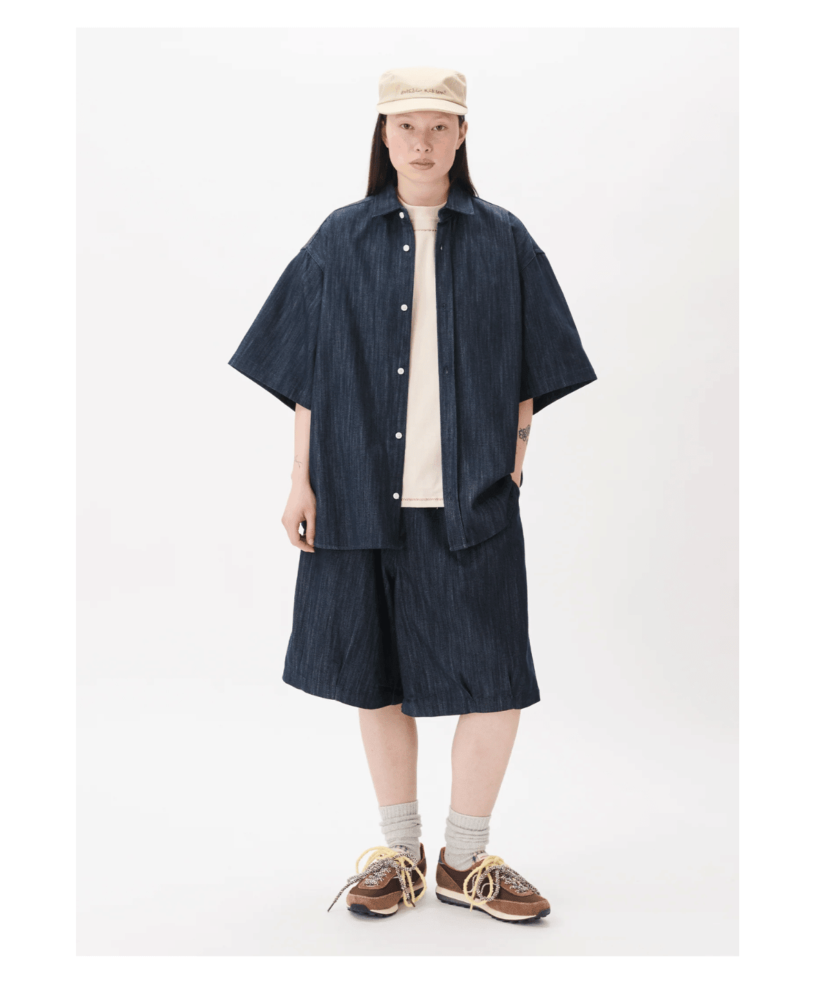 Stopper Denim Bermudas Indigo - LIKELIHOOD