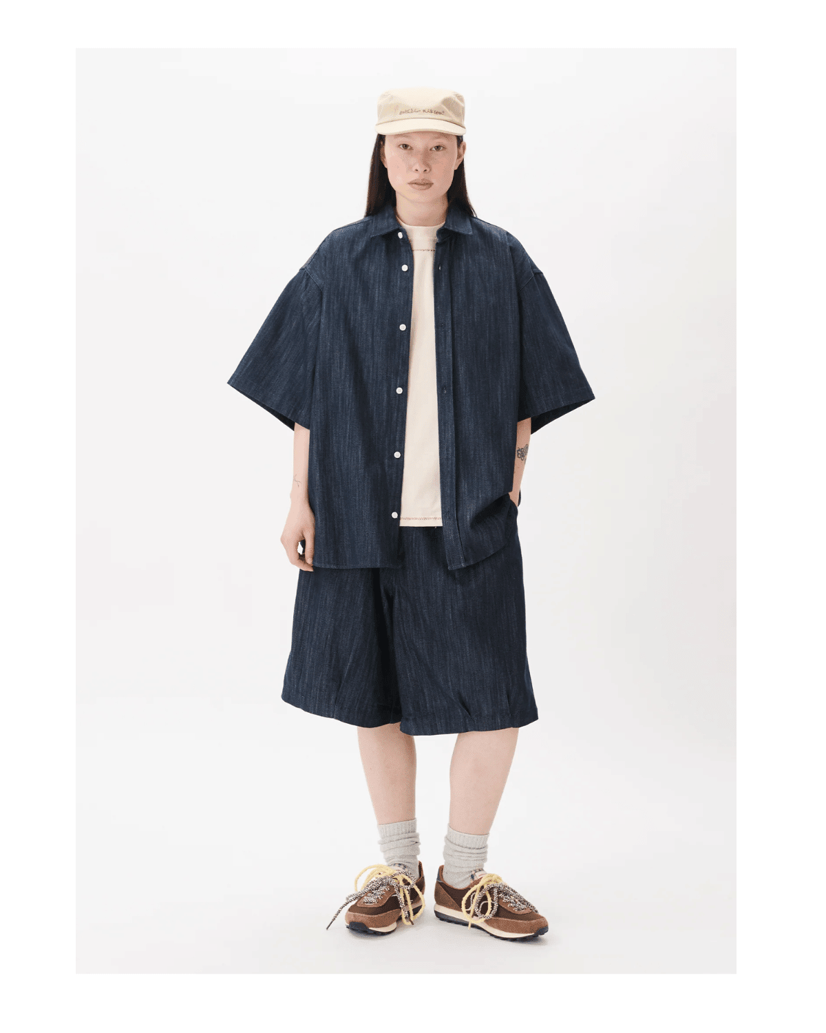 Stopper Denim Bermudas Indigo - LIKELIHOOD