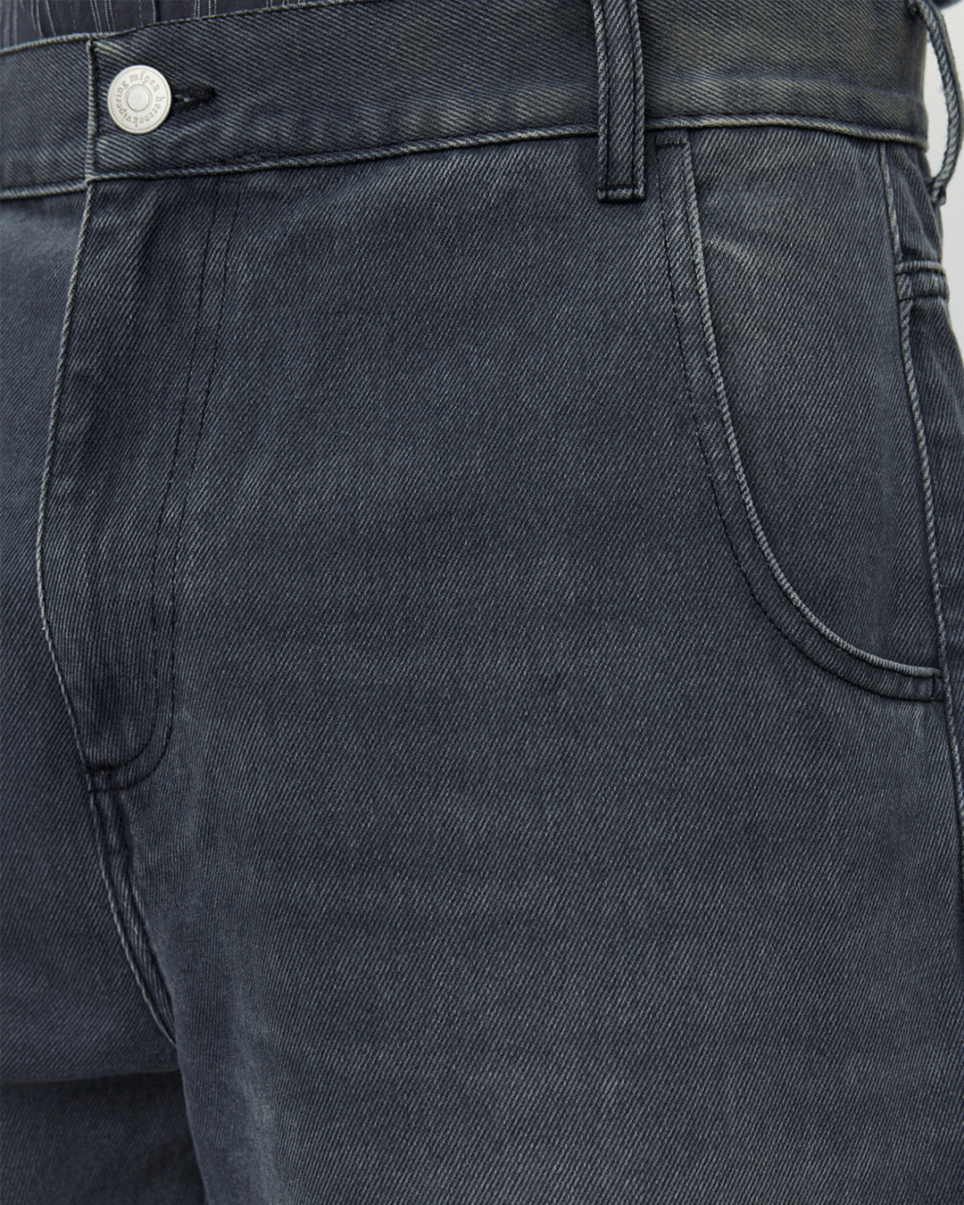 Straight Cut Jeans Faded Black - LIKELIHOOD