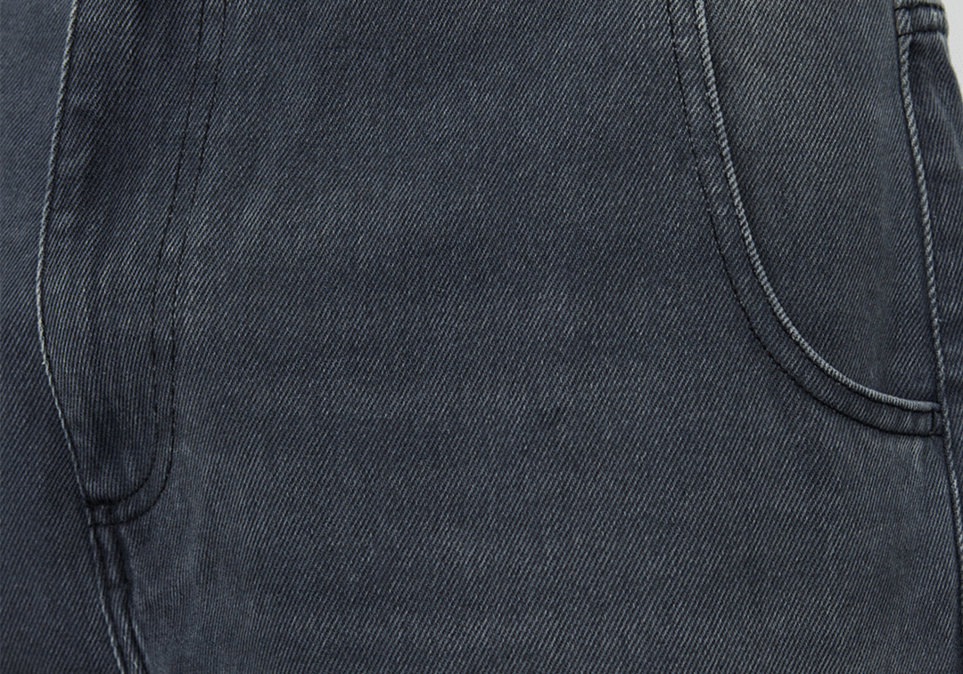 Straight Cut Jeans Faded Black - LIKELIHOOD