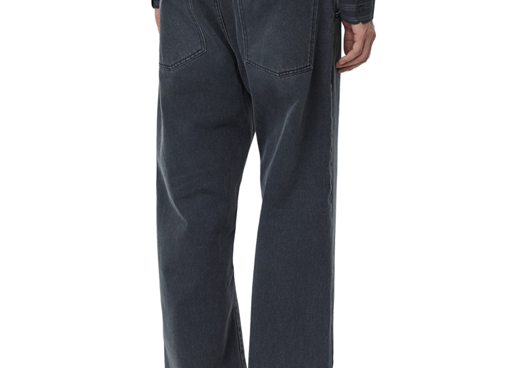 Straight Cut Jeans Faded Black - LIKELIHOOD