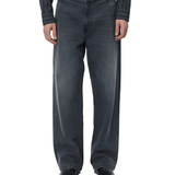 Straight Cut Jeans Faded Black - LIKELIHOOD