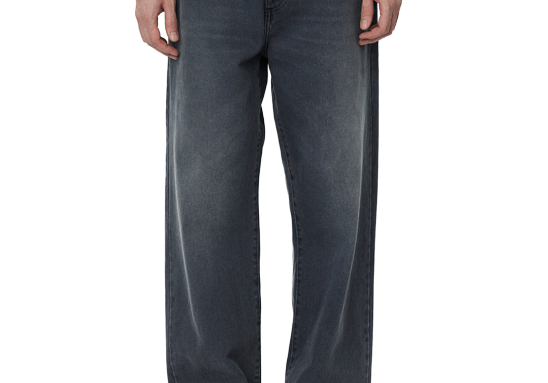 Straight Cut Jeans Faded Black - LIKELIHOOD