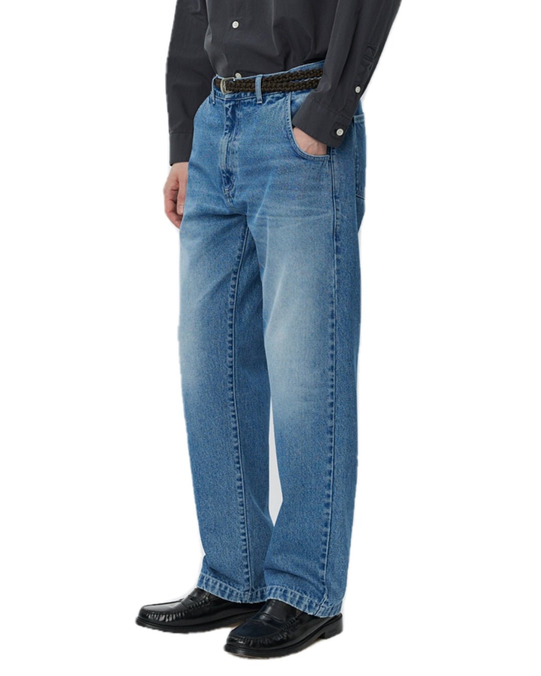 Straight Cut Jeans Vintage Blue - LIKELIHOOD