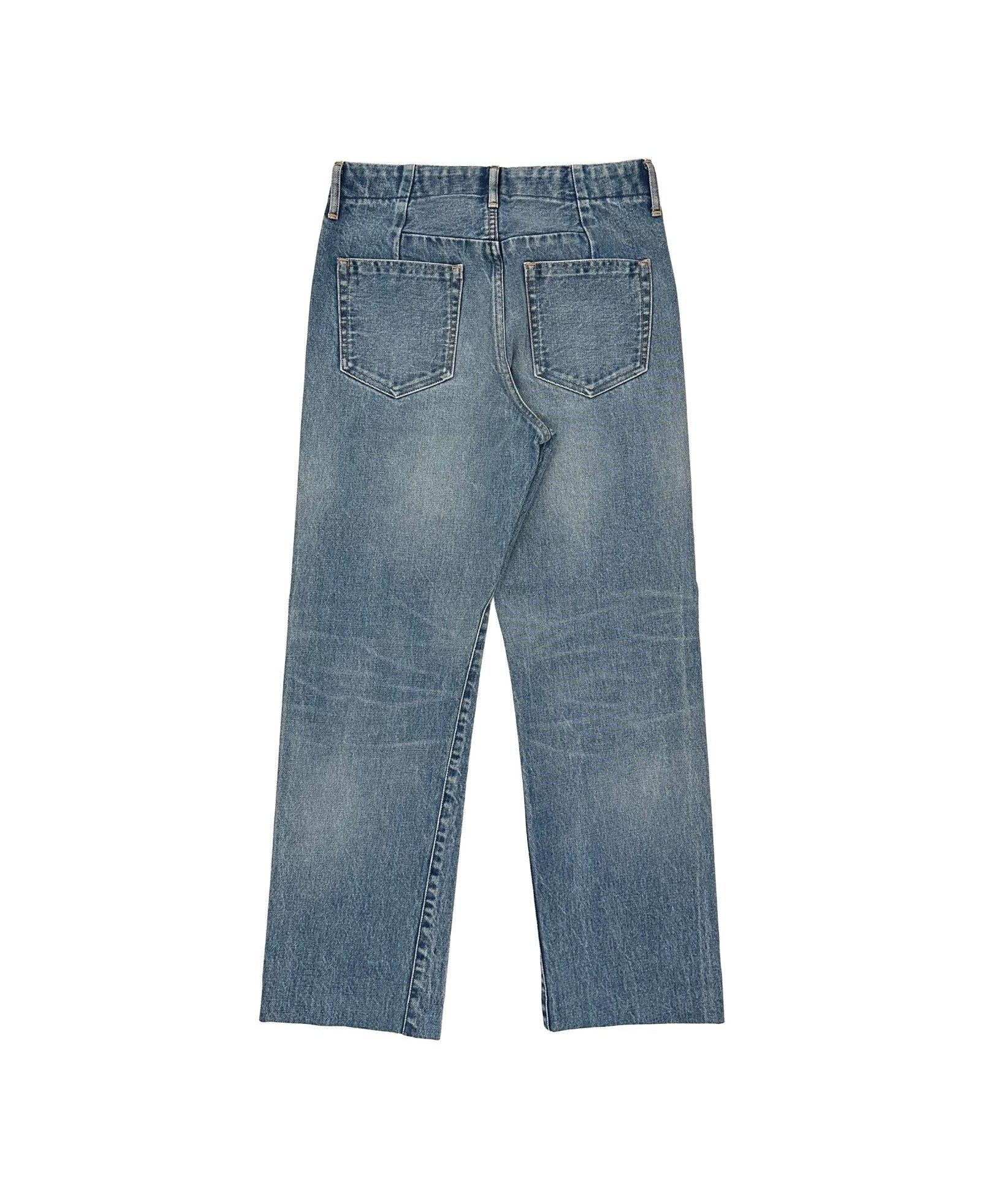 Straight Jean Trousers Vintage Blue - LIKELIHOOD