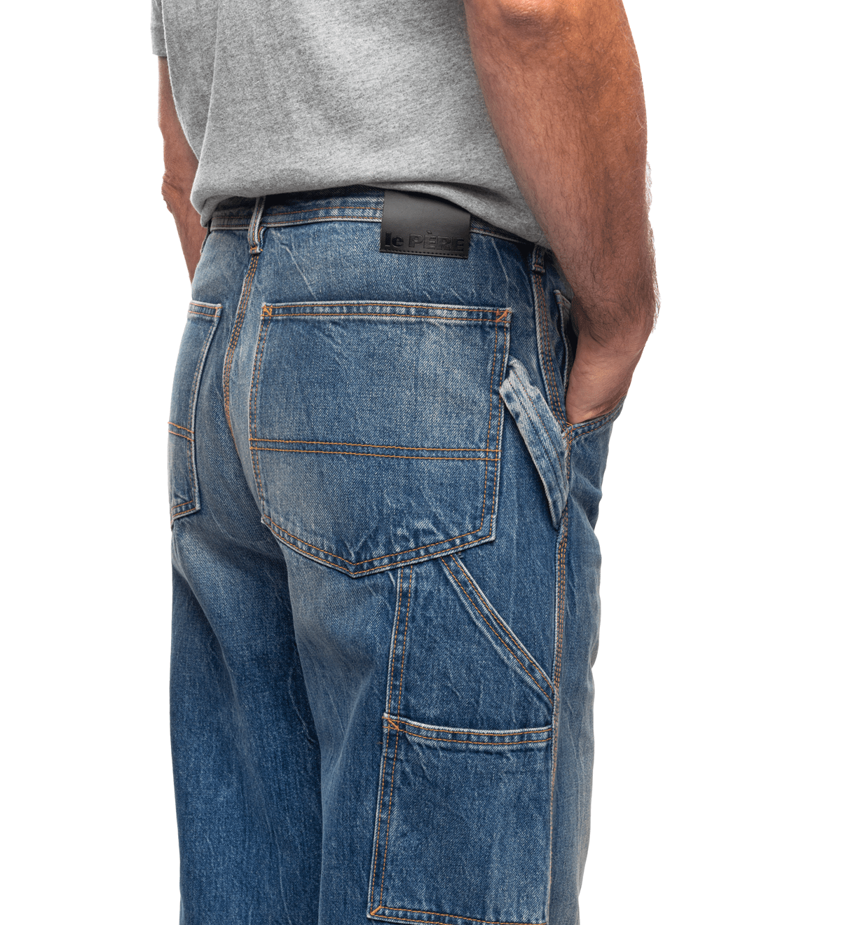 Straight Leg Trouser Denim Blue - LIKELIHOOD