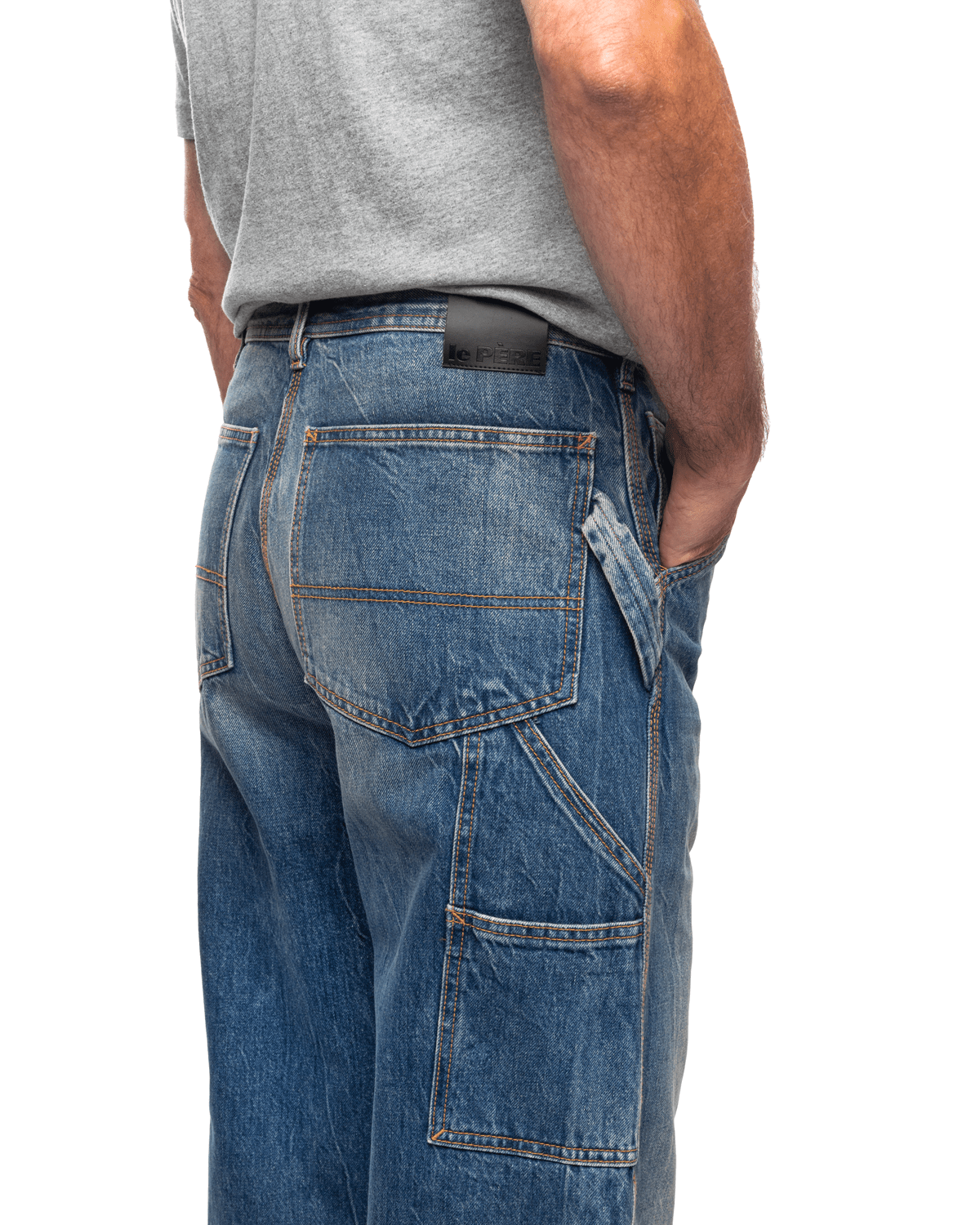 Straight Leg Trouser Denim Blue - LIKELIHOOD