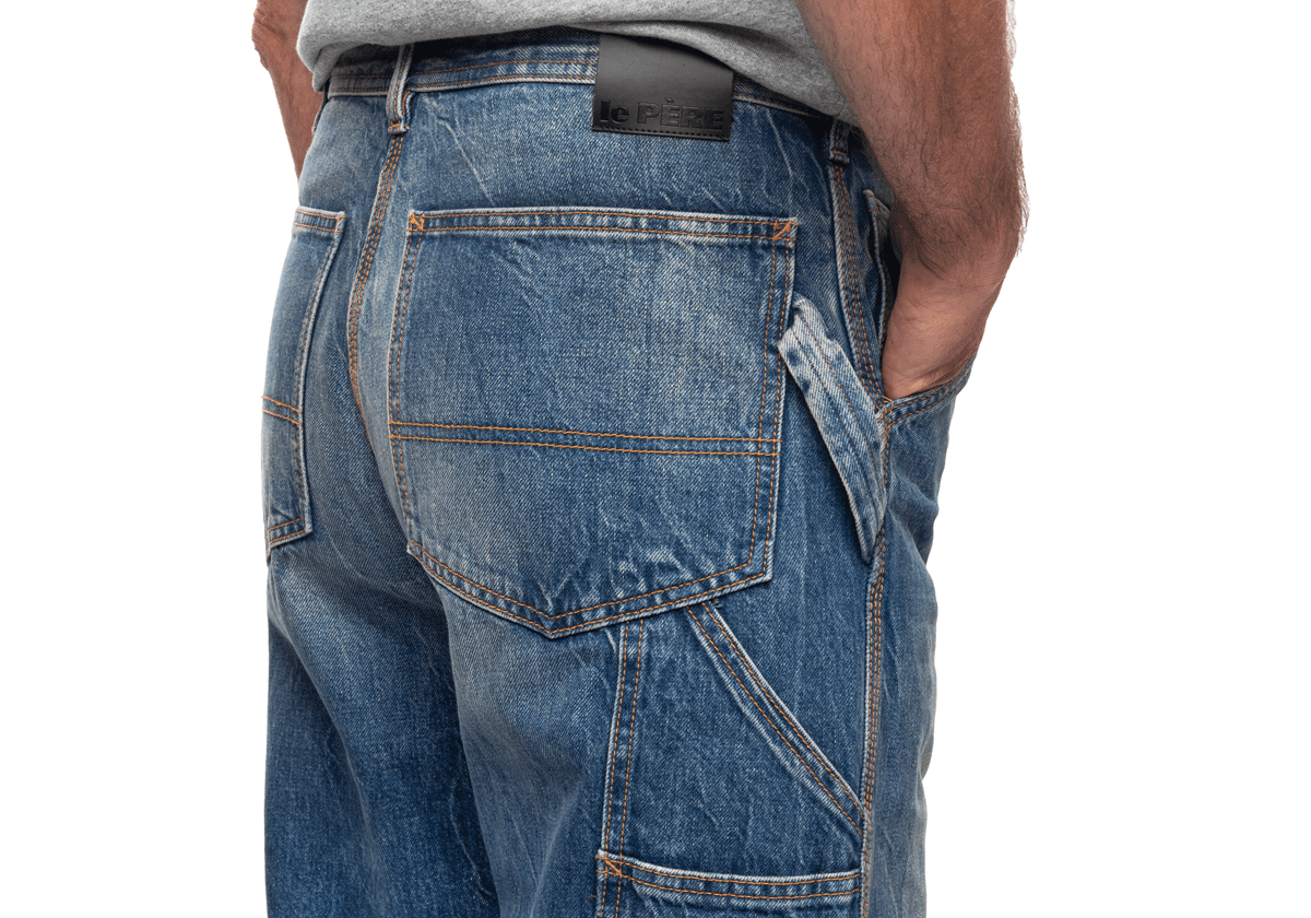 Straight Leg Trouser Denim Blue - LIKELIHOOD