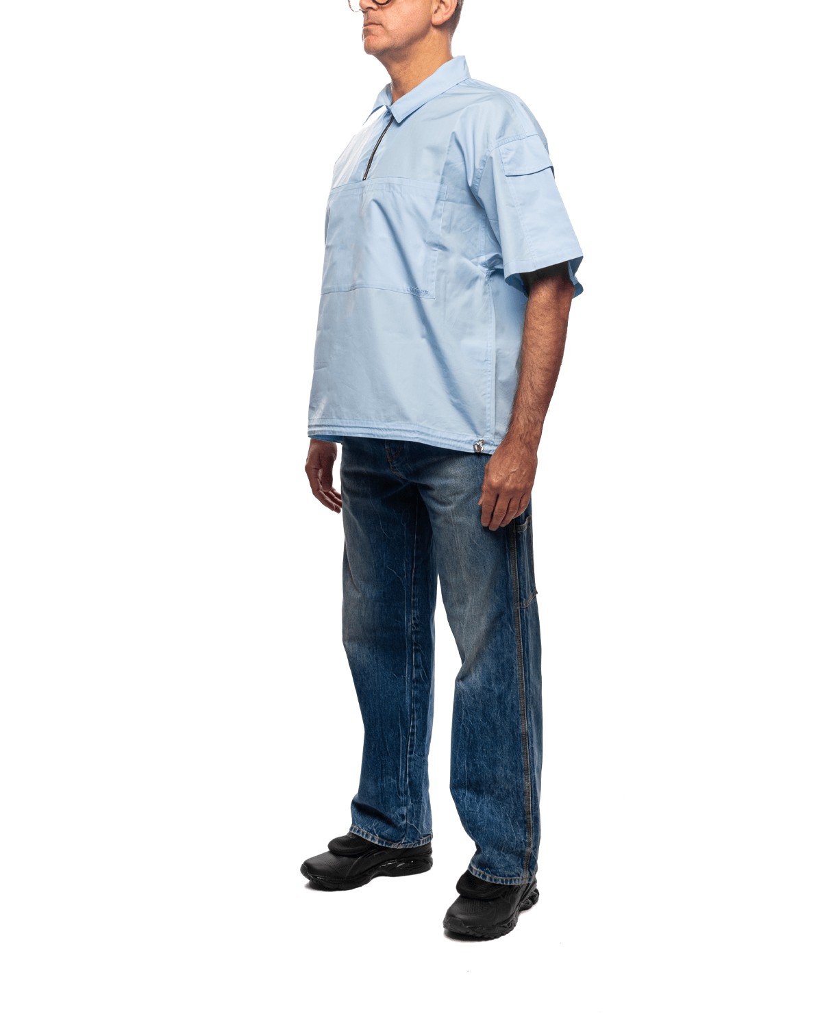 Straight Leg Trouser Denim Blue - LIKELIHOOD