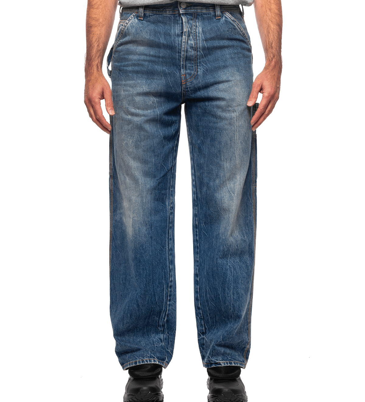 Straight Leg Trouser Denim Blue - LIKELIHOOD