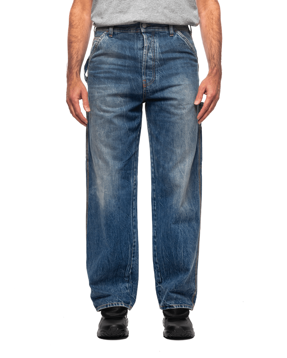Straight Leg Trouser Denim Blue - LIKELIHOOD