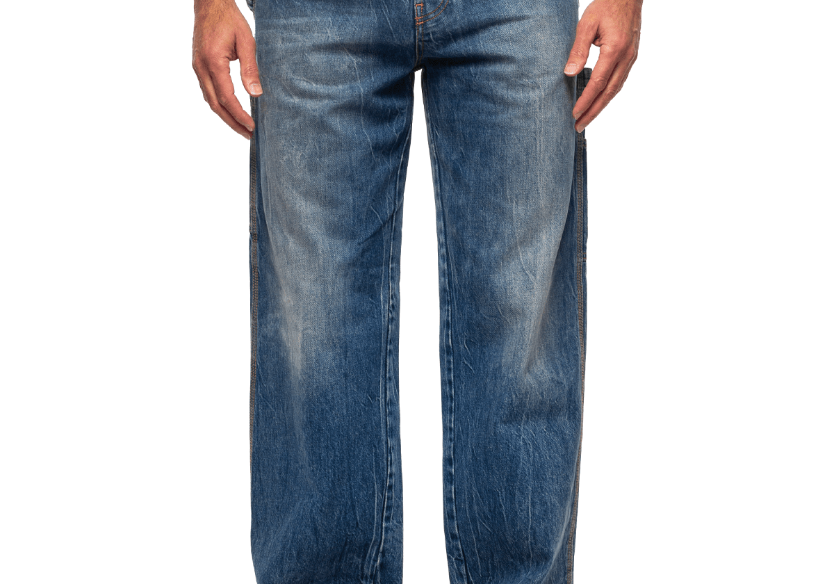 Straight Leg Trouser Denim Blue - LIKELIHOOD