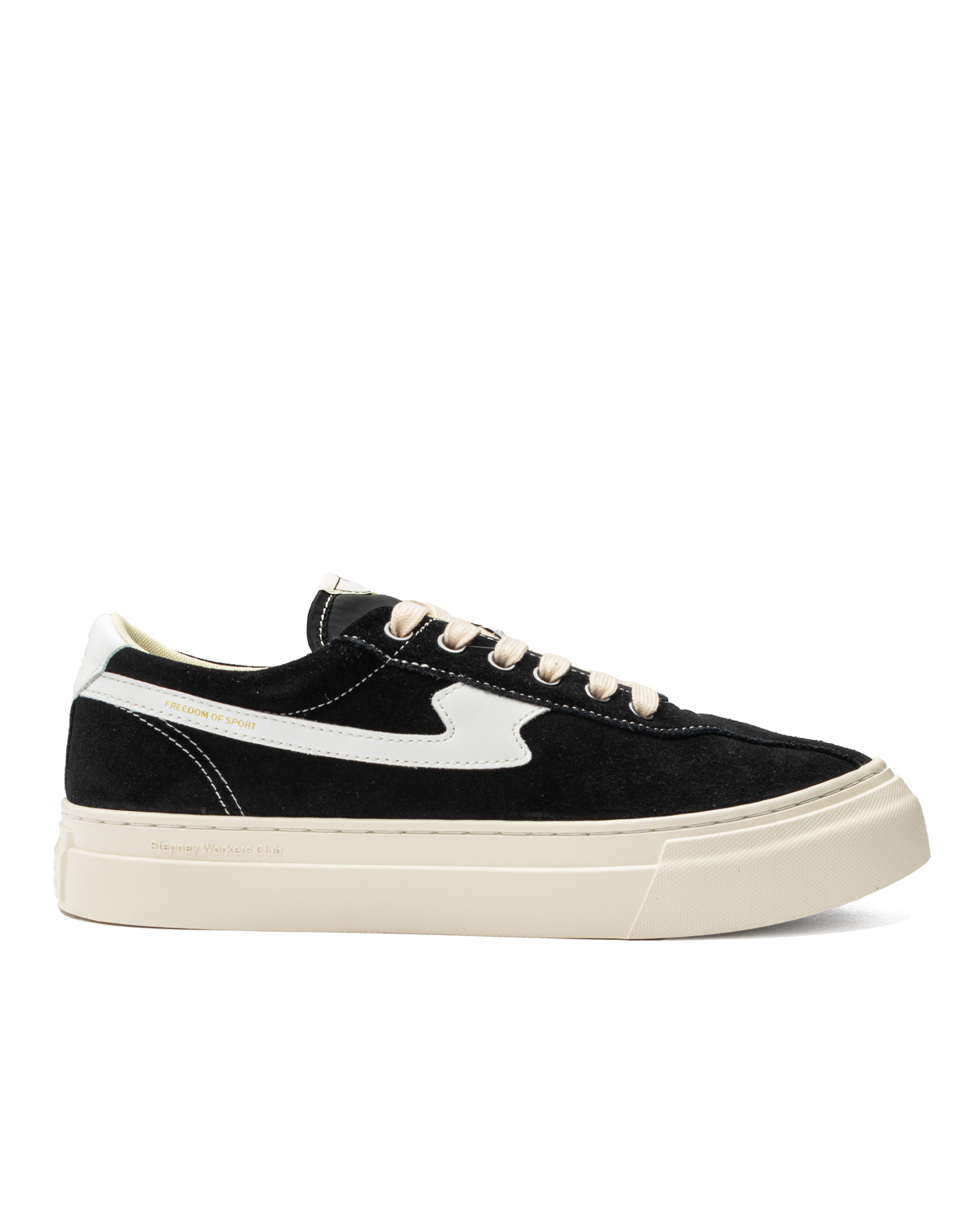 Dellow S-Strike Cup Suede Black-White