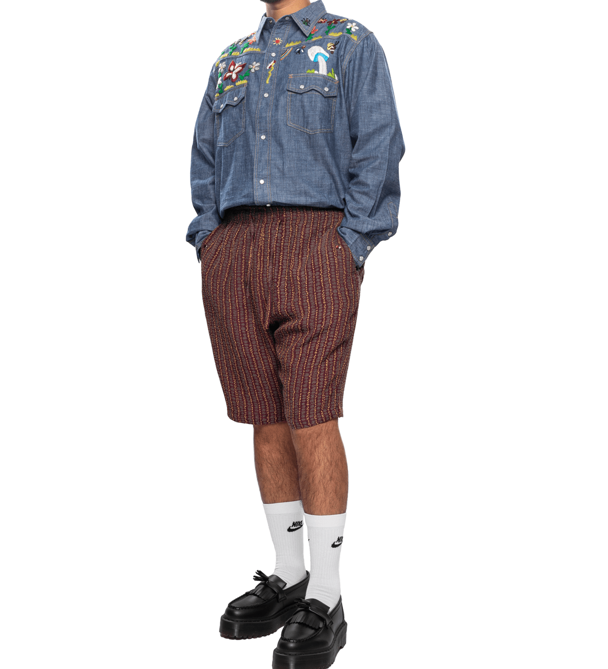 String Cowboy Shorts Bordeaux - LIKELIHOOD