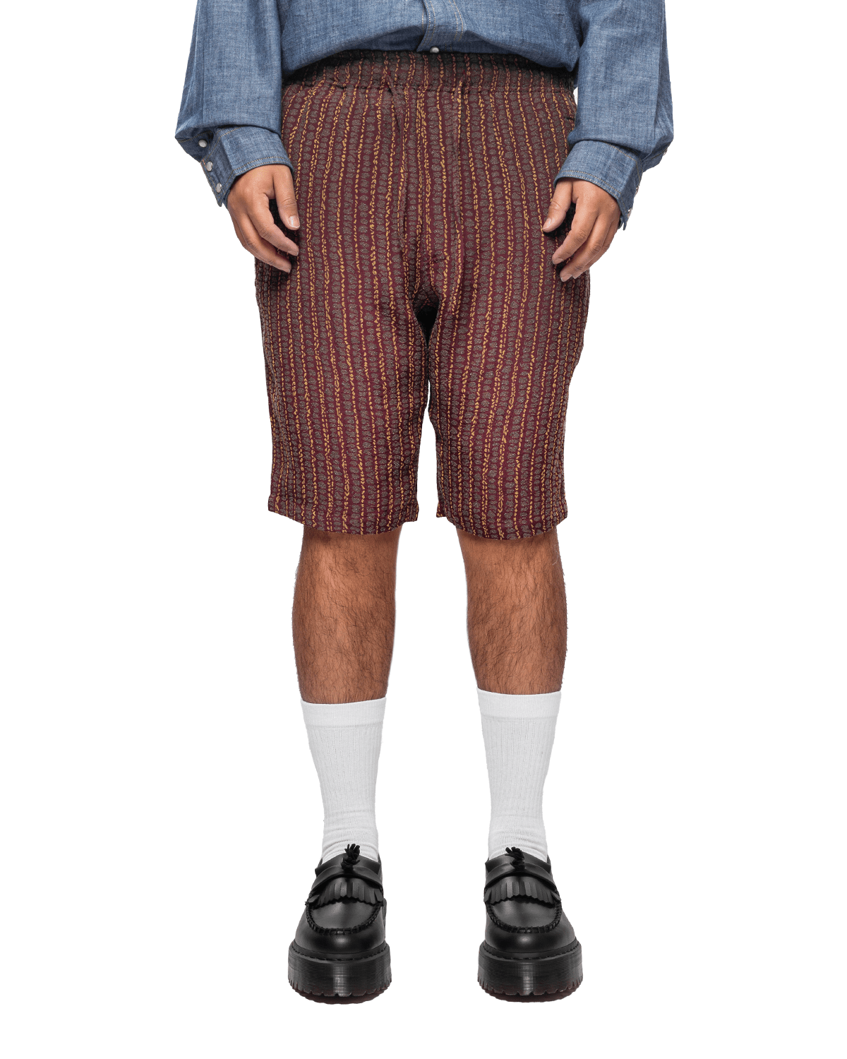 String Cowboy Shorts Bordeaux - LIKELIHOOD