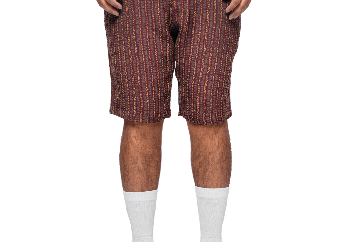 String Cowboy Shorts Bordeaux - LIKELIHOOD
