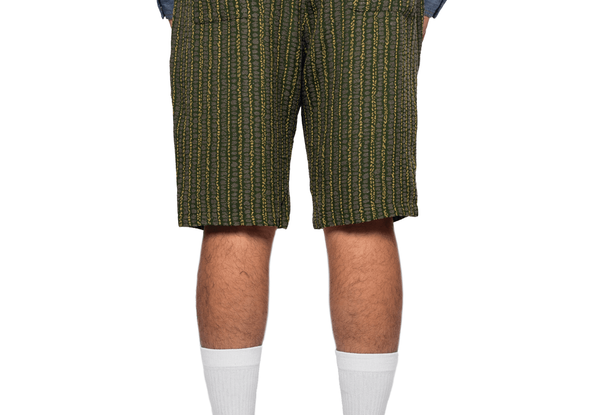String Cowboy Shorts Green - LIKELIHOOD