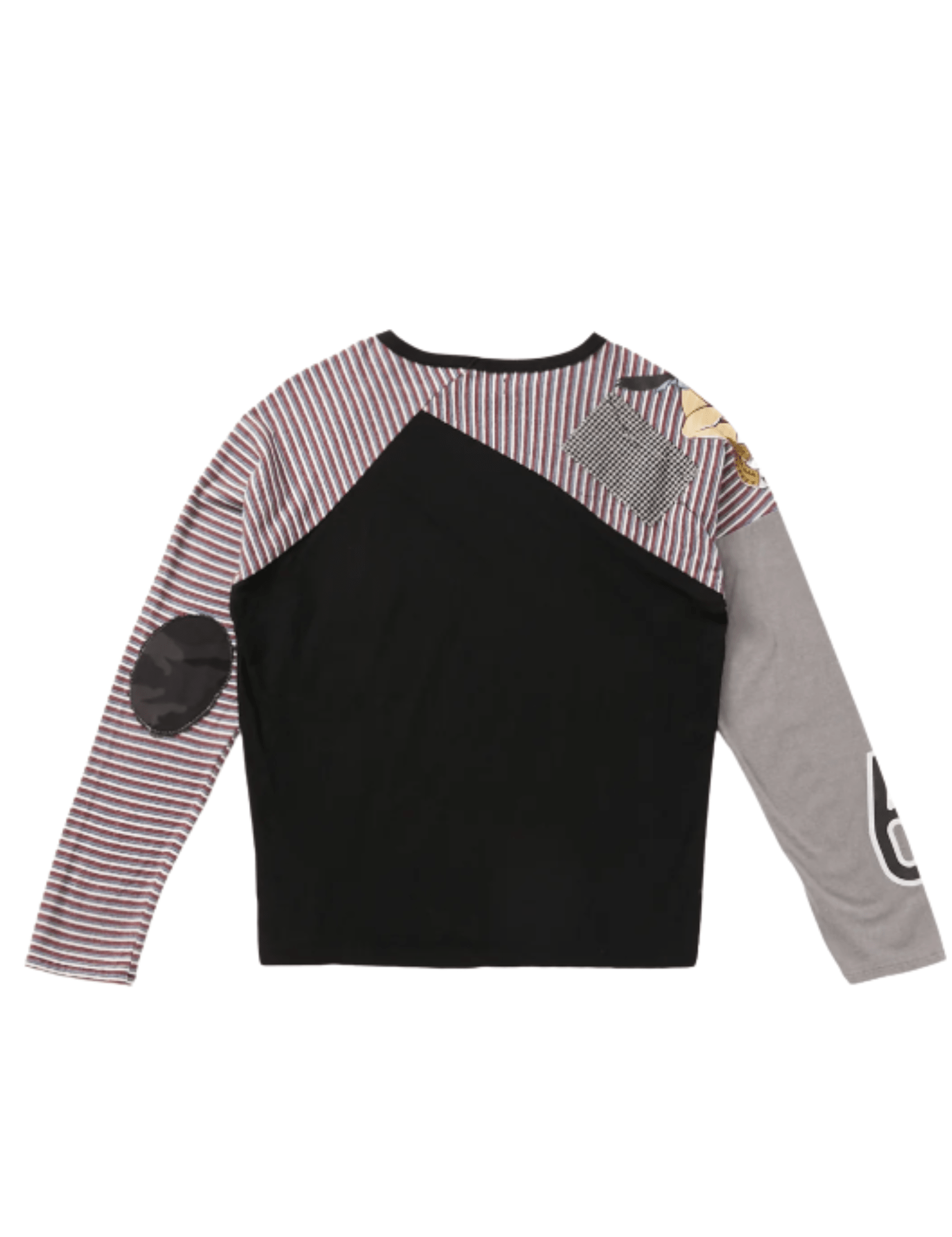 Stripe Raglan Black - LIKELIHOOD