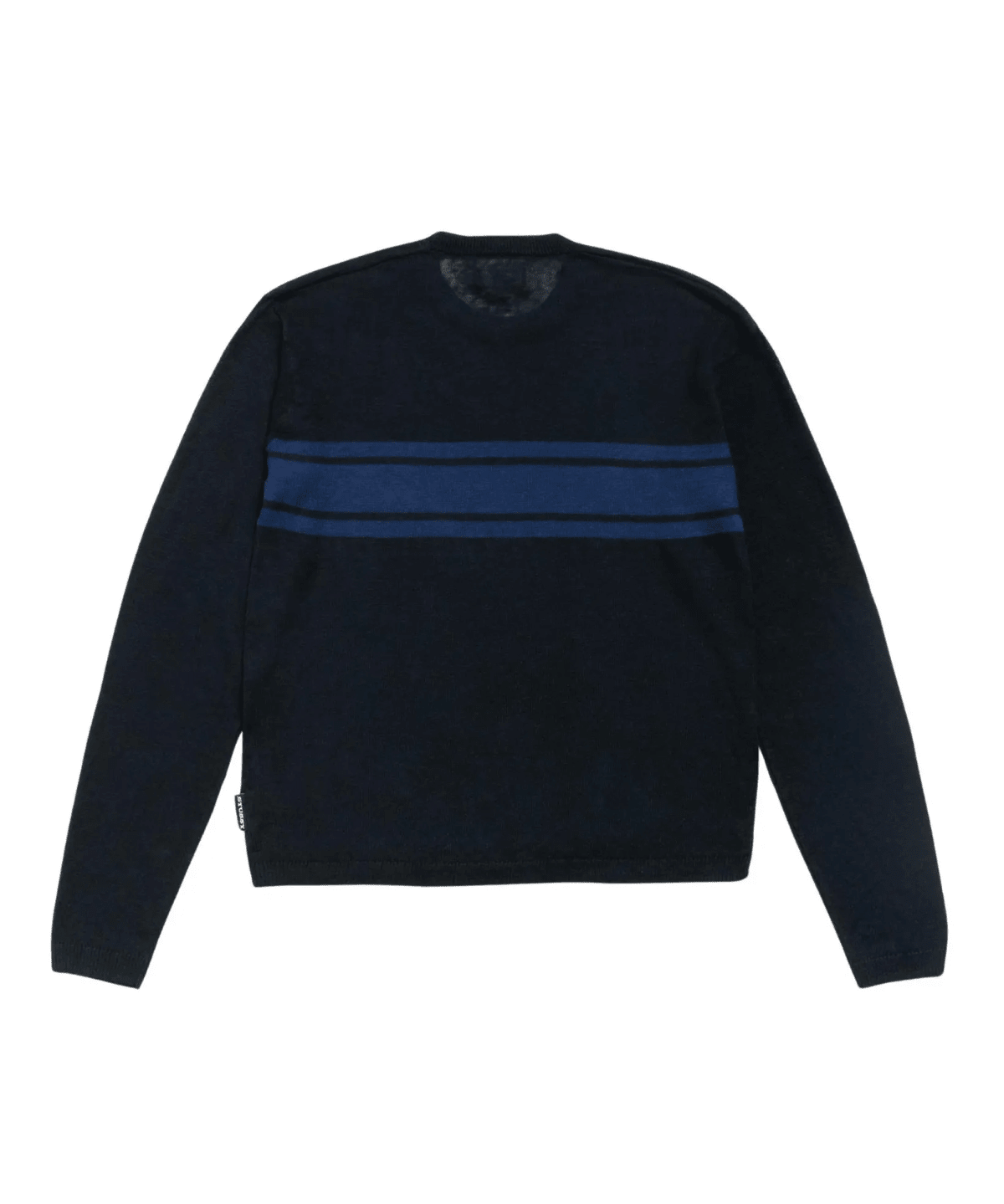 Striped LS Sweater Black - LIKELIHOOD