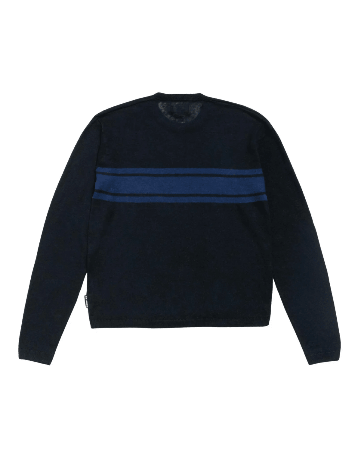 Striped LS Sweater Black - LIKELIHOOD