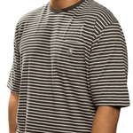 Striped T-shirt Grey Border - LIKELIHOOD