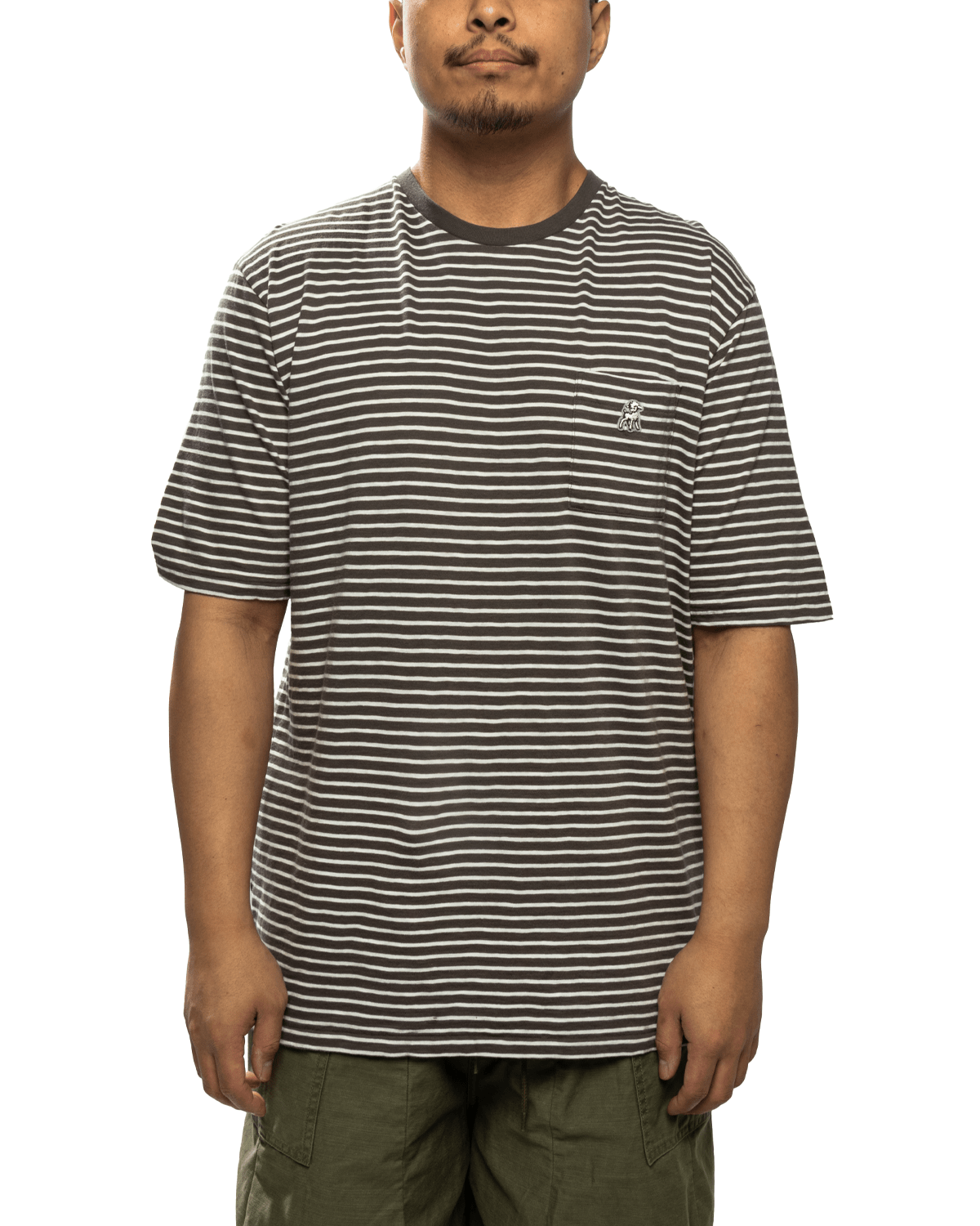 Striped T-shirt Grey Border - LIKELIHOOD