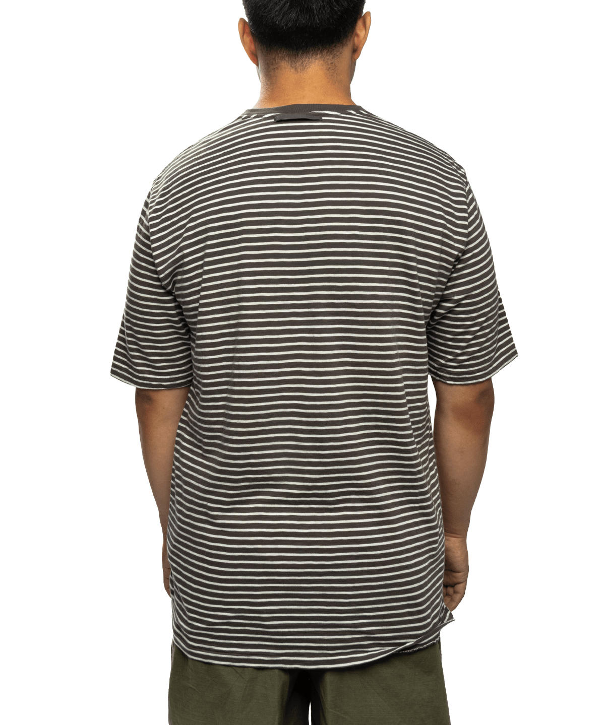 Striped T-shirt Grey Border - LIKELIHOOD