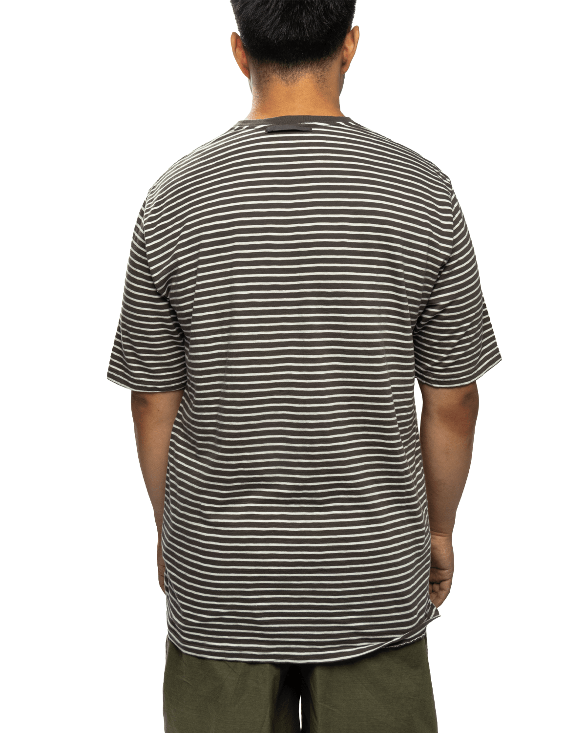 Striped T-shirt Grey Border - LIKELIHOOD