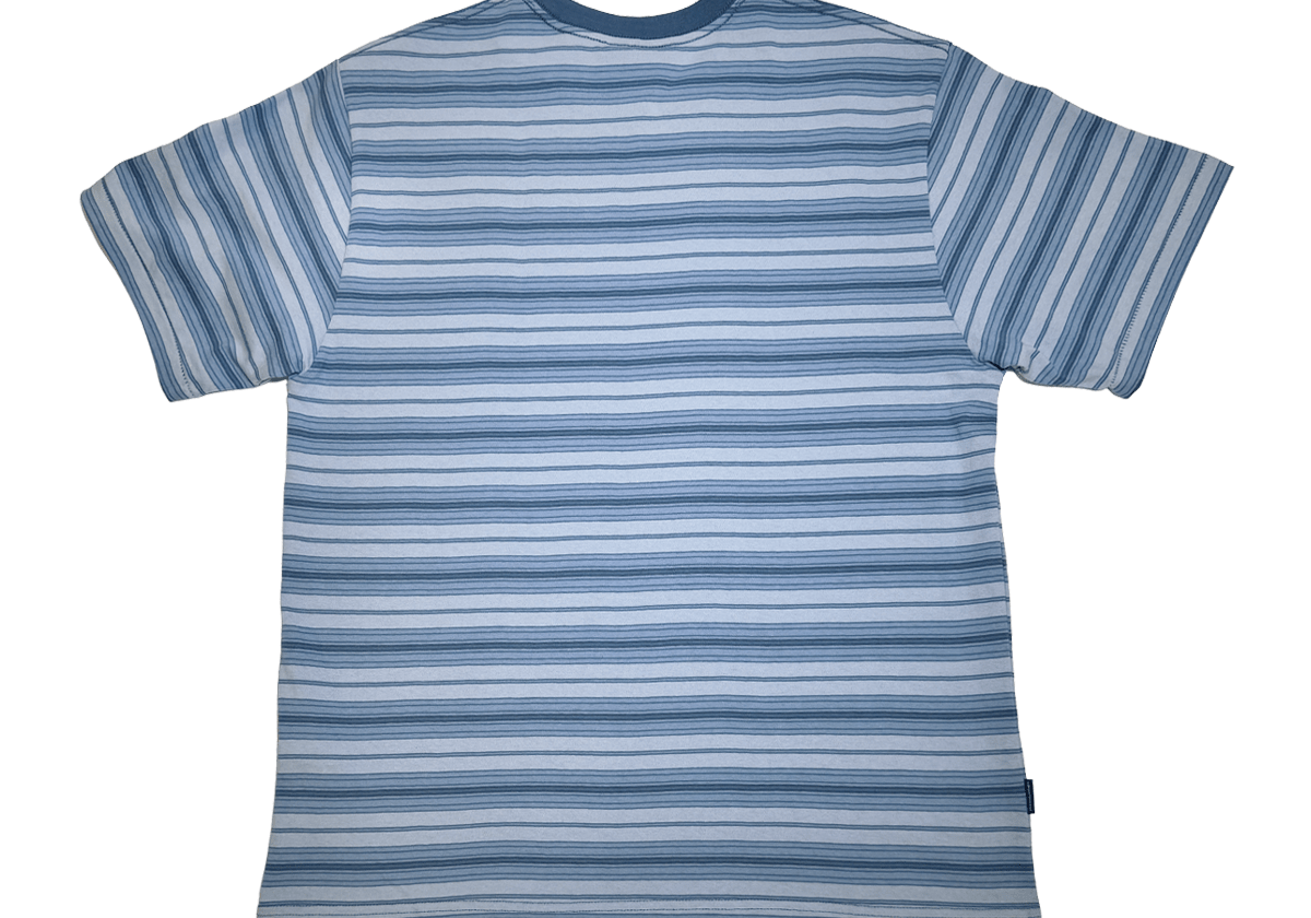 Striped Tee Blue - LIKELIHOOD