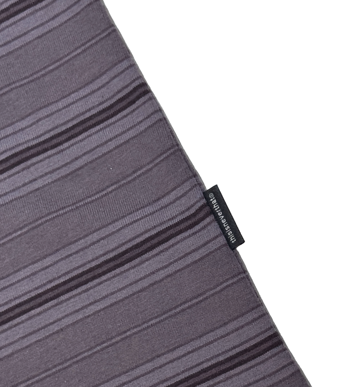 Striped Tee Brown - LIKELIHOOD