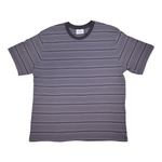Striped Tee Brown - LIKELIHOOD