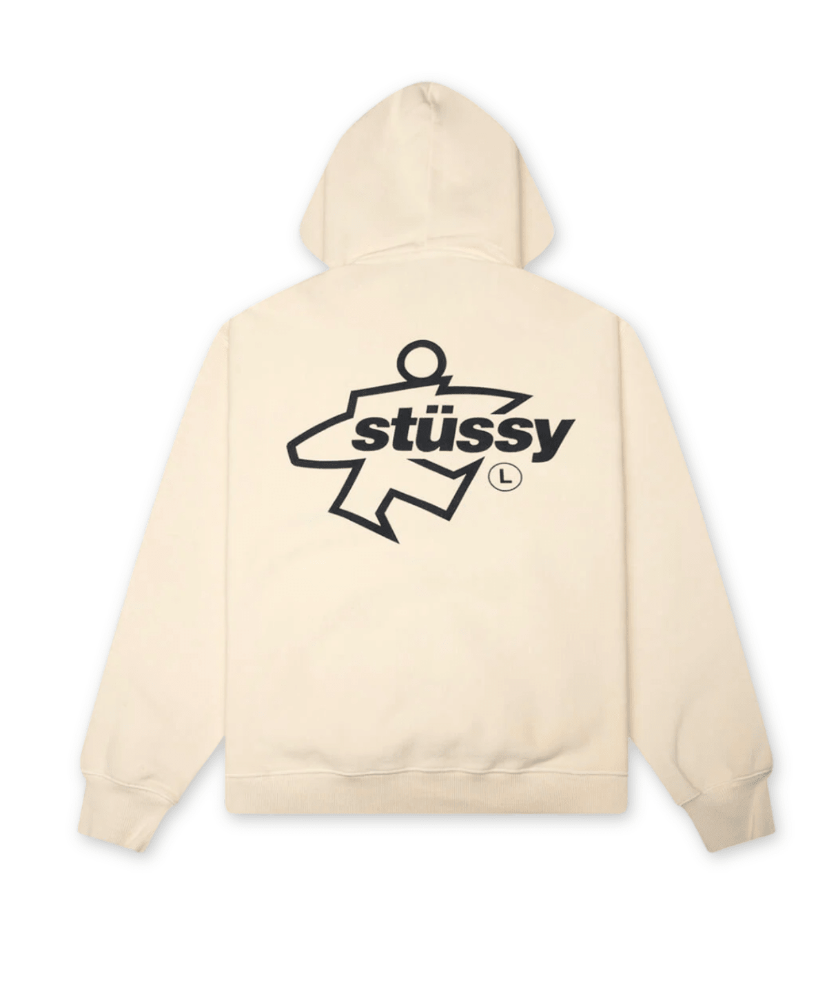 Surf Size Garment Dyed Zip Hoodie Bone - LIKELIHOOD