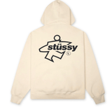 Surf Size Garment Dyed Zip Hoodie Bone - LIKELIHOOD