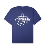 Surf Size Pigment Dyed Tee Indigo - LIKELIHOOD