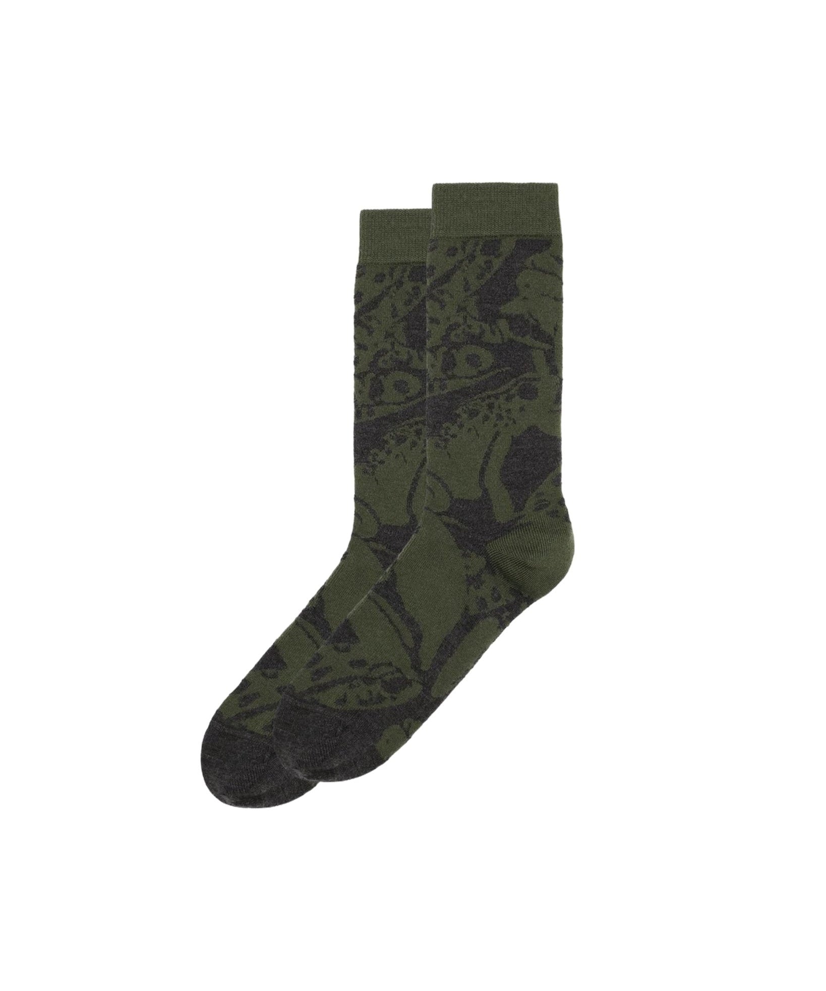 Swamp Sock Green Mess Frog - LIKELIHOOD