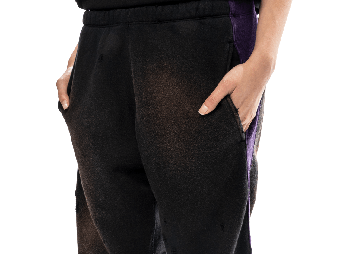 Sweat Pant 2 - Tone Cotton French Terry Black - LIKELIHOOD
